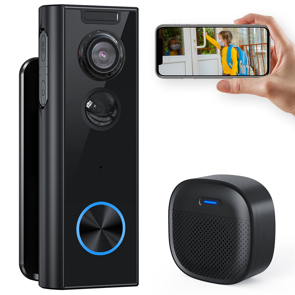XTU J10 Wireless Doorbell Camera With Chime – XTUCAM