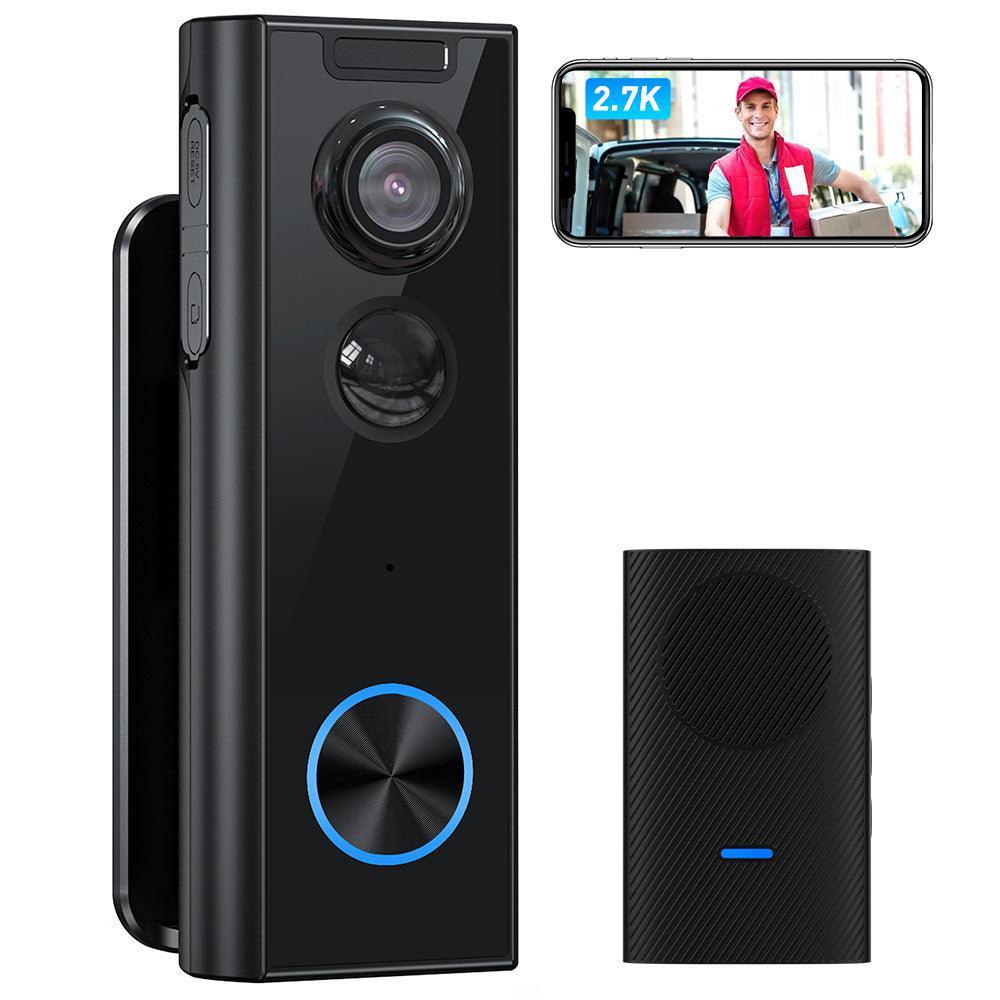 XTU J10Plus Wireless 2.7K HD with Chime Video Doorbell Camera – XTUCAM