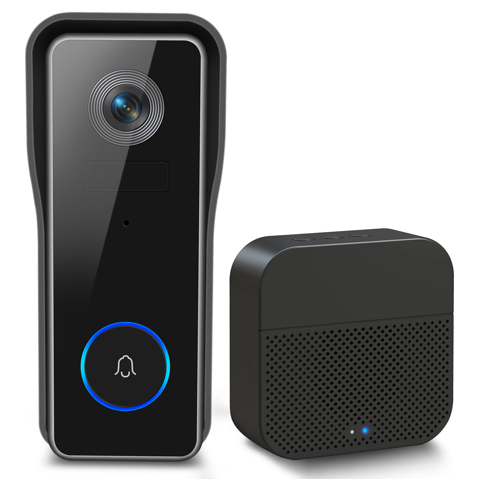 XTU J7 2K wireless Video Doorbell with chime