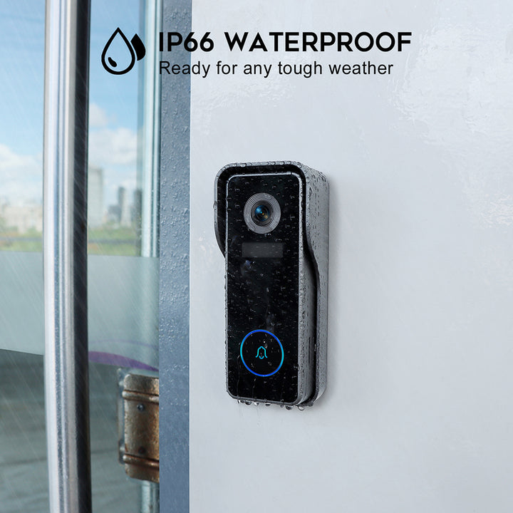 XTU J7 2K wireless Video Doorbell with chime XTUCAM